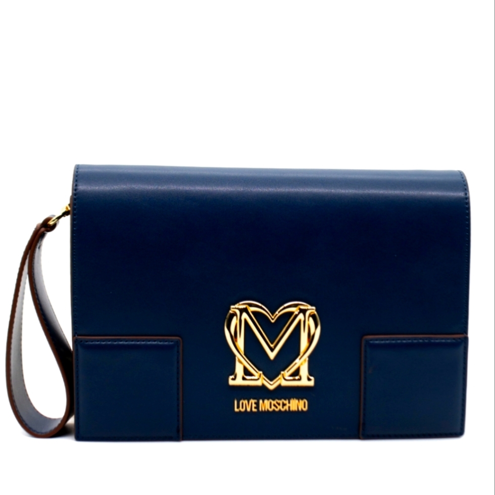 Love Moschino Navy Blue Shoulder Bag